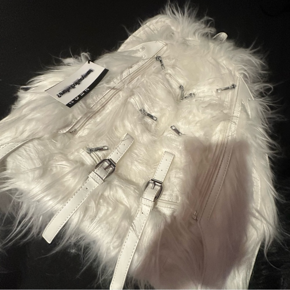 haveyoudiedbefore white nightcrawler “bat” backpack - Picture 5 of 6